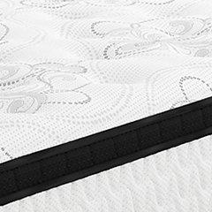 Chime 12 Inch Hybrid 2-Piece Mattress Set with Better Than A Boxspring