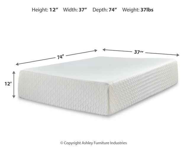 Chime 12 Inch Memory Foam Mattress in a Box