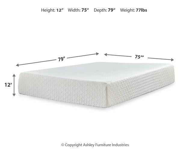 Chime 12 Inch Memory Foam Mattress in a Box