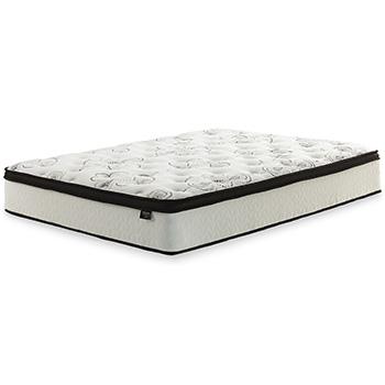 Chime 12 Inch Hybrid 2-Piece Mattress Set with Better Than A Boxspring