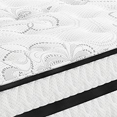 Chime 10 Inch Hybrid 2-Piece Mattress Set with Better Than A Boxspring