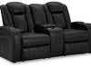 Caveman Den Power Reclining Loveseat with Console image