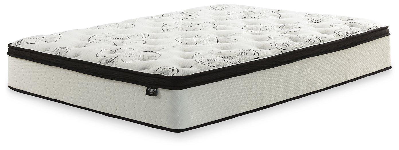 Chime 12 Inch Hybrid 2-Piece Mattress Set with Better Than A Boxspring
