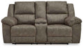 Laresview Reclining Loveseat with Console image