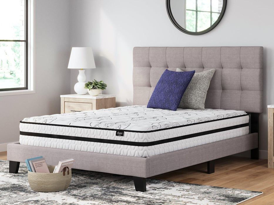 Chime 10 Inch Hybrid 2-Piece Mattress Set with Better Than A Boxspring