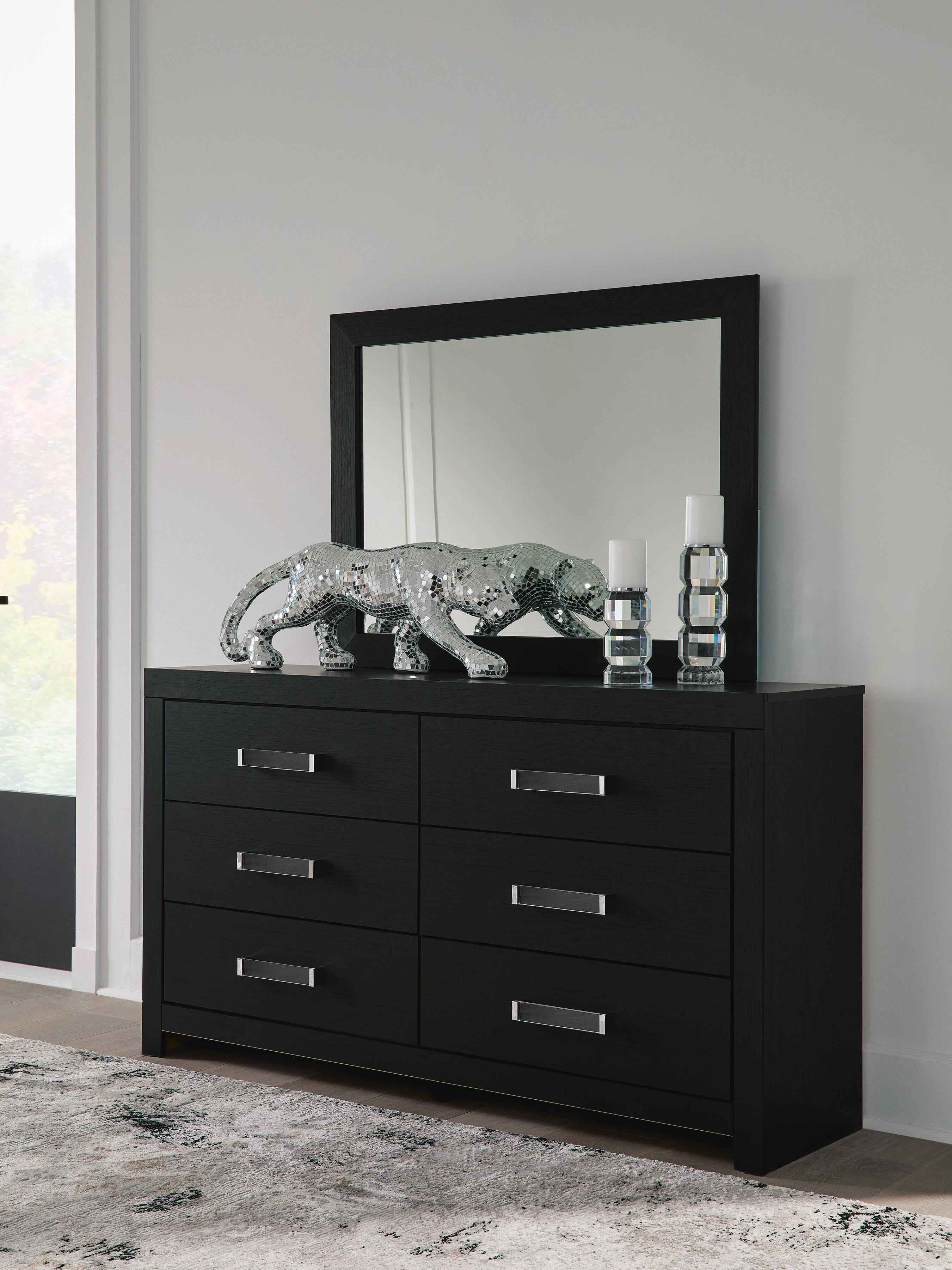 Maeling Dresser and Mirror