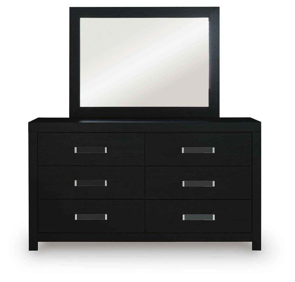 Maeling Dresser and Mirror