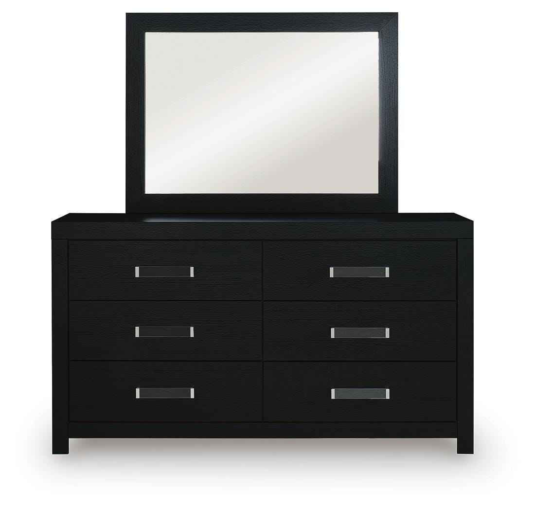 Maeling Dresser and Mirror