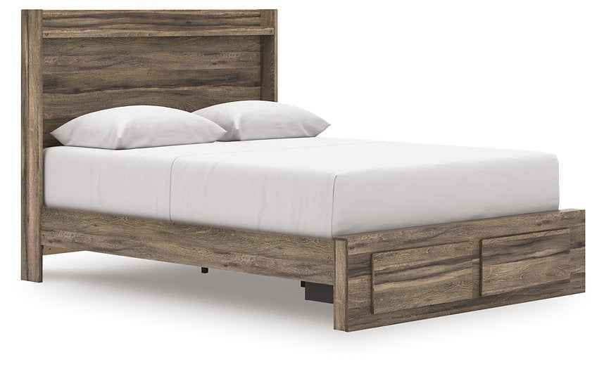 Elbrim Panel Storage Bed