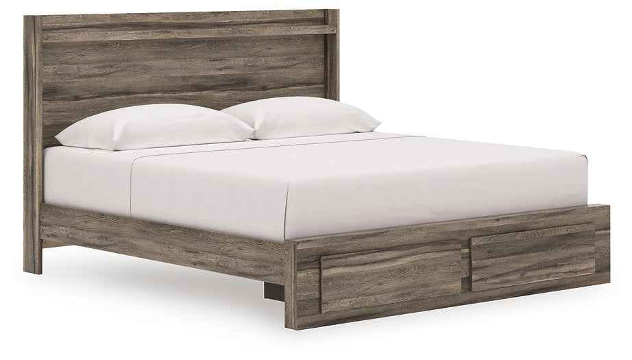 Elbrim Panel Storage Bed