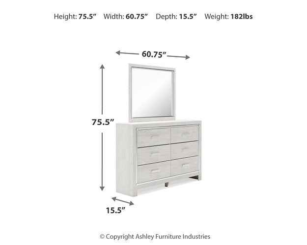 Altyra Dresser and Mirror