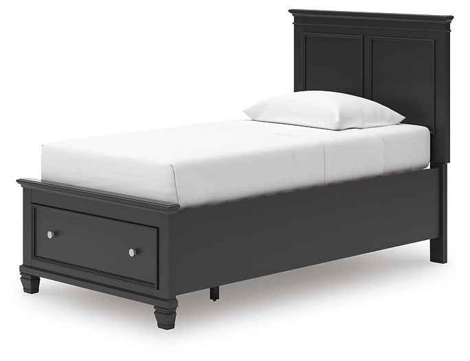 Lanolee Panel Storage Bed