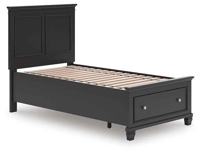 Lanolee Panel Storage Bed