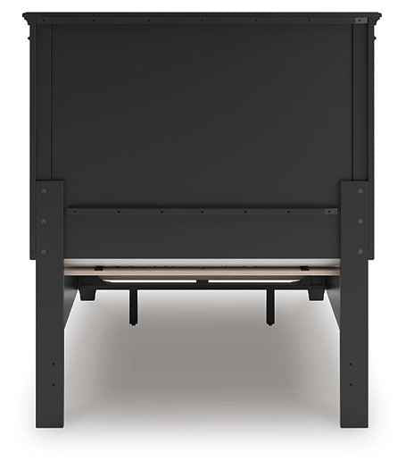 Lanolee Panel Storage Bed