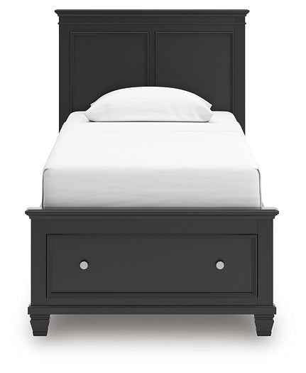 Lanolee Panel Storage Bed