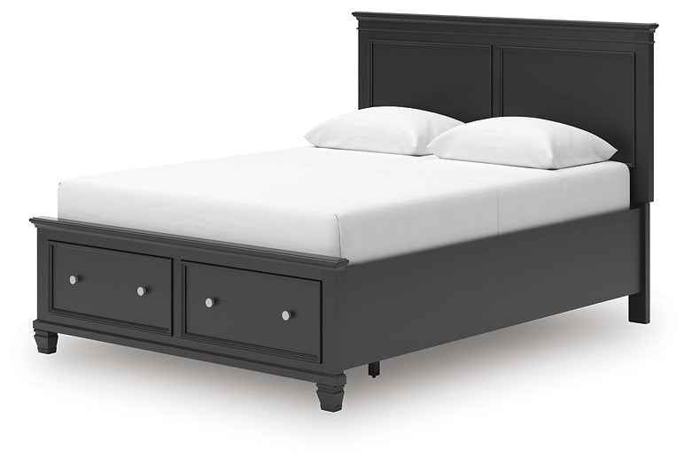 Lanolee Panel Storage Bed