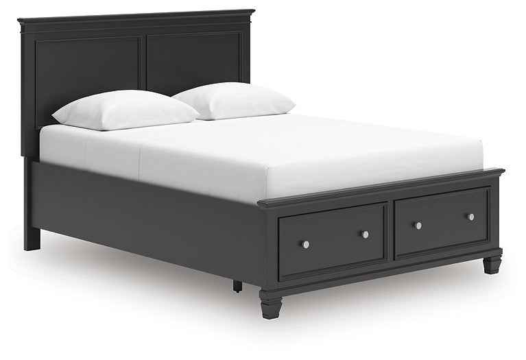 Lanolee Panel Storage Bed
