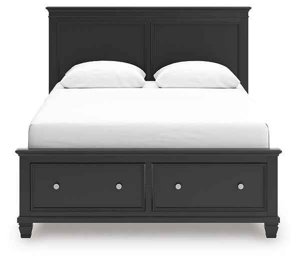 Lanolee Panel Storage Bed
