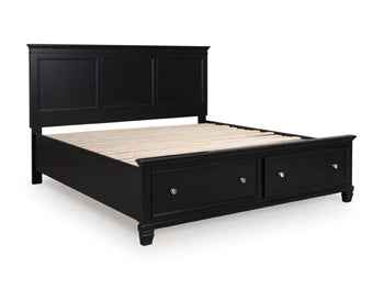 Lanolee Panel Storage Bed