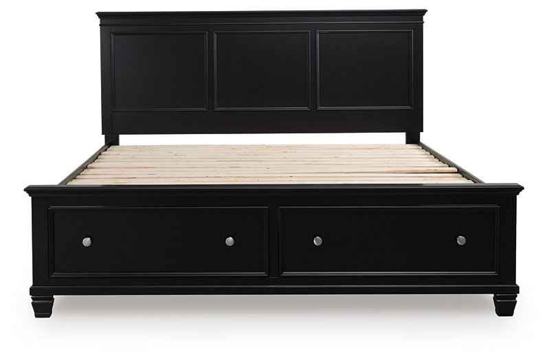 Lanolee Panel Storage Bed