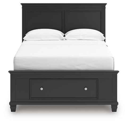 Lanolee Panel Storage Bed