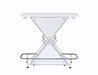 White Stacked Triangle Bar Unit VIP Coaster