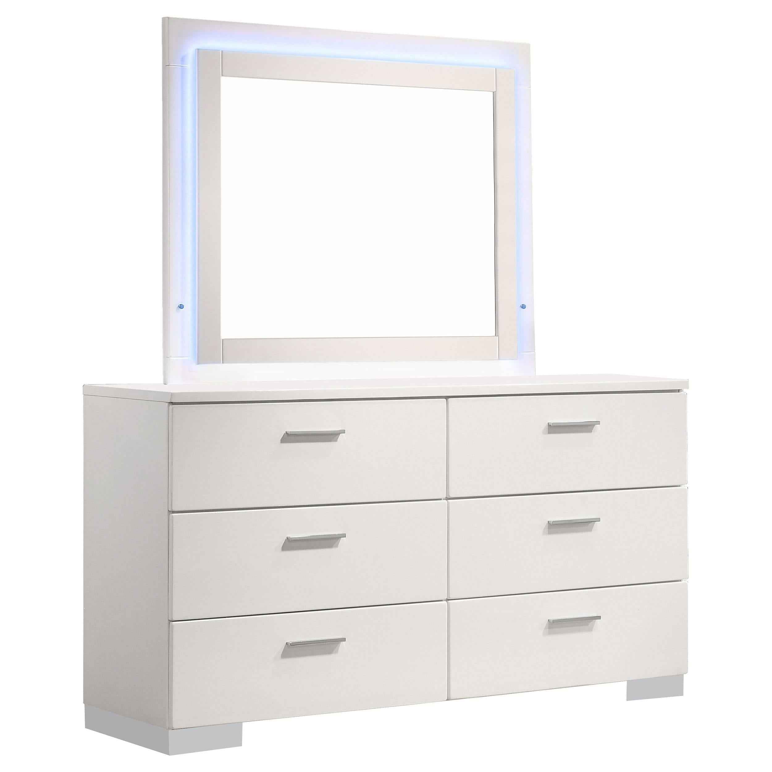 Felicity Dresser with LED Mirror