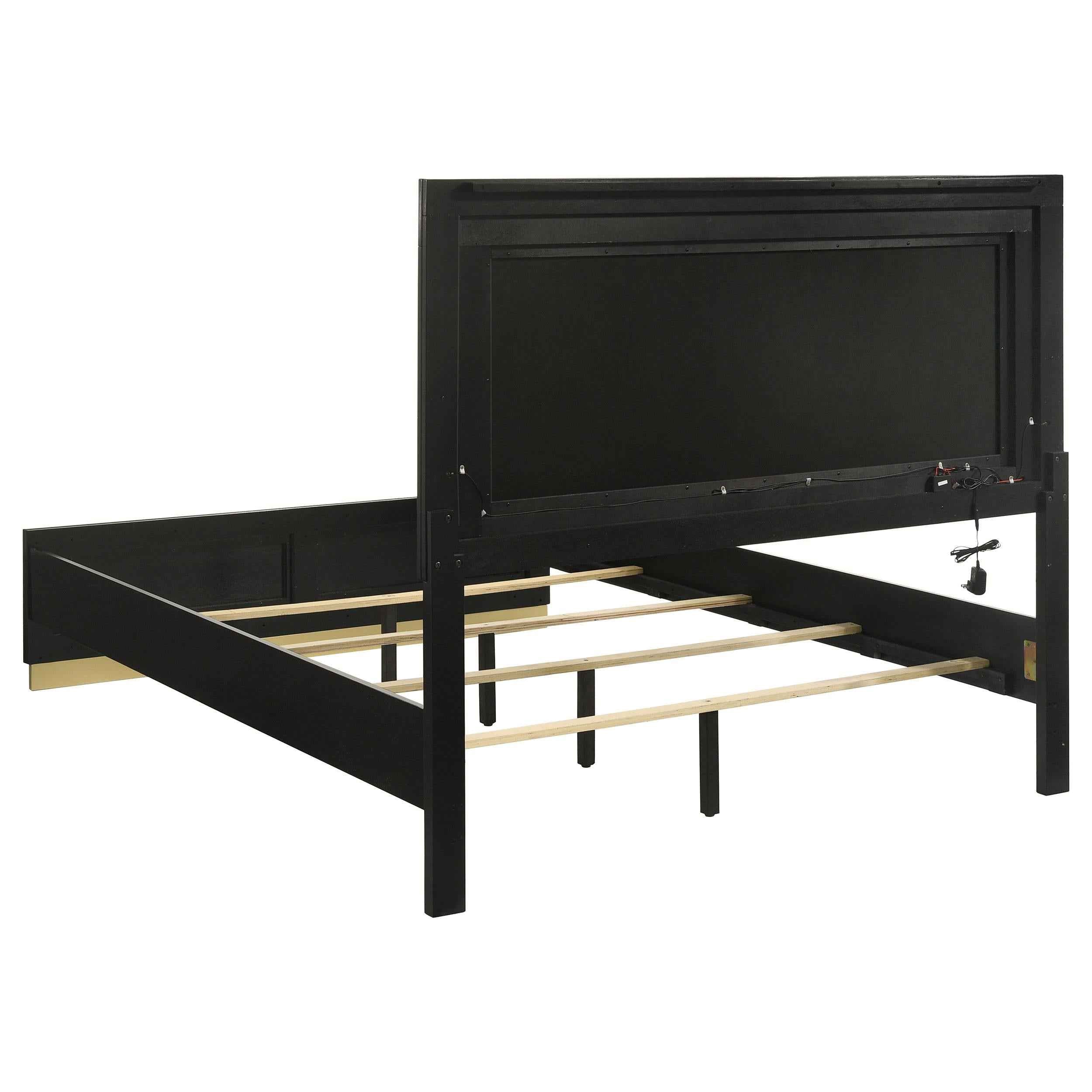 Caraway Panel Bed with LED Lighting