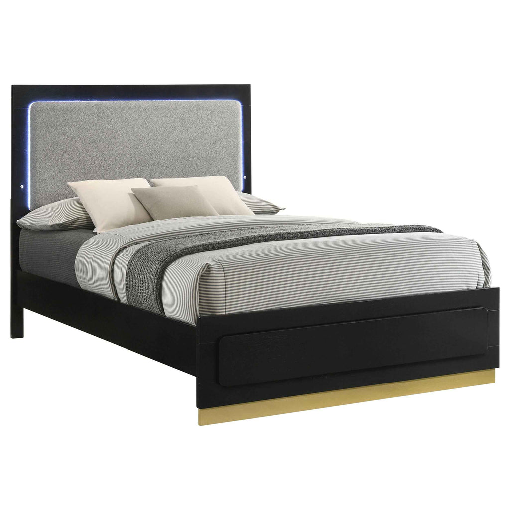 Caraway Panel Bed with LED Lighting