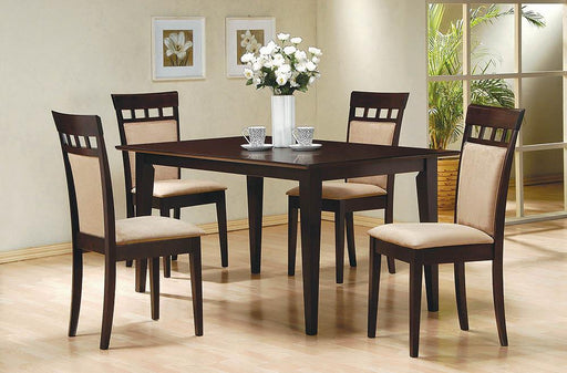 Gabriel Rectangular Dining Table Cappuccino - VIP FURNITURE (NJ)