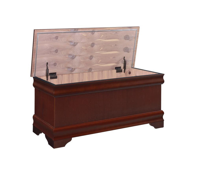 Pablo Rectangular Cedar Chest Warm Brown - VIP FURNITURE (NJ)