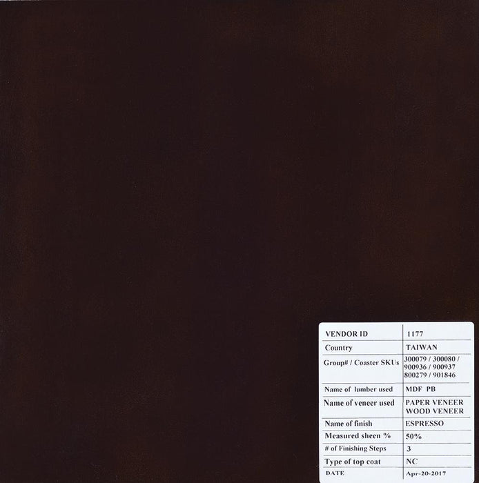 Kirk Round Accent Table with Bottom Shelf Espresso - VIP FURNITURE (NJ)