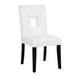 Shannon Open Back Upholstered Dining Chairs White (Set of 2) - VIP FURNITURE (NJ)