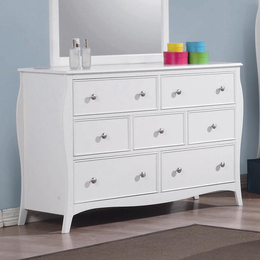 Dominique 7-drawer Dresser Cream White - VIP FURNITURE (NJ)