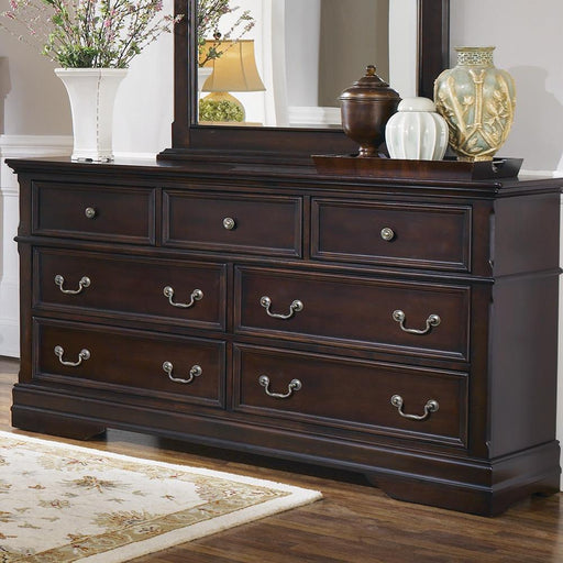 Cambridge 7-drawer Rectangular Dresser Cappuccino - VIP FURNITURE (NJ)