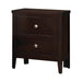 Carlton 2-drawer Rectangular Nightstand Cappuccino - VIP FURNITURE (NJ)