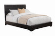 Conner Eastern King Upholstered Panel Bed Black - VIP FURNITURE (NJ)