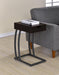 Troy Accent Table with Power Outlet Cappuccino - VIP FURNITURE (NJ)