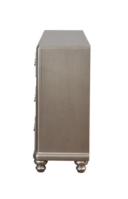 Bling Game 7-drawer Dresser Metallic Platinum - VIP FURNITURE (NJ)