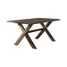 Alston X-shaped Dining Table Knotty Nutmeg - VIP FURNITURE (NJ)