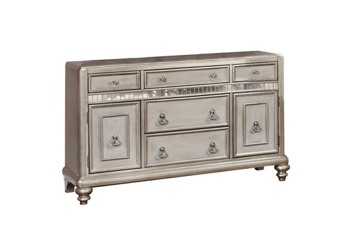 Bling Game 5-drawer Dining Server Metallic Platinum - VIP FURNITURE (NJ)