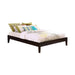 Hounslow Queen Universal Platform Bed Cappuccino - VIP FURNITURE (NJ)