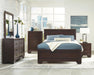 Kauffman Eastern King Panel Bed Dark Cocoa - VIP FURNITURE (NJ)