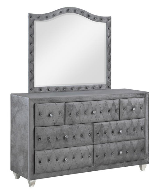 Deanna 7-drawer Rectangular Dresser Grey - VIP FURNITURE (NJ)