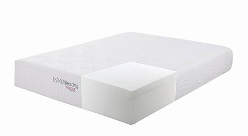 Ian Eastern King Memory Foam Mattress White - VIP FURNITURE (NJ)