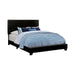 Dorian Upholstered Eastern King Bed Black - VIP FURNITURE (NJ)