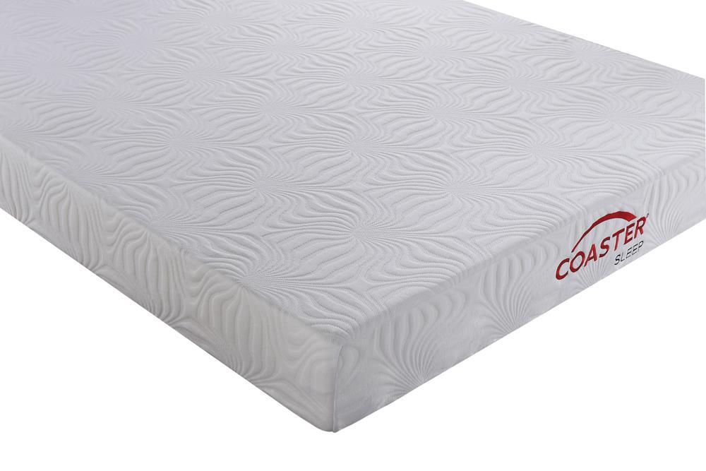 Keegan Full Memory Foam Mattress White - VIP FURNITURE (NJ)