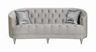 Avonlea Sloped Arm Tufted Sofa Grey - VIP FURNITURE (NJ)