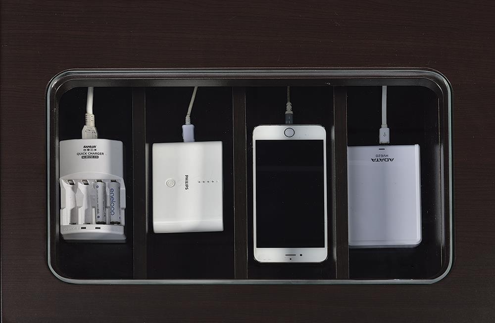 Halston Rectangular Connect-it Office Desk Cappuccino - VIP FURNITURE (NJ)