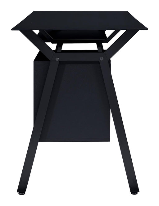 Weaving 2-drawer Computer Desk Black - VIP FURNITURE (NJ)